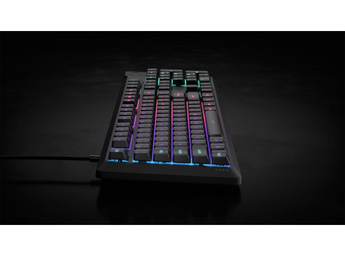 Klawiatura gamingowa RGB LED CORSAIR K55 CORE Juoda