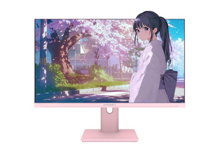 Monitor JAPANNEXT 60,5cm JN-I238FHD120F-HSP-PK 16:9 HDMI różowy FHD