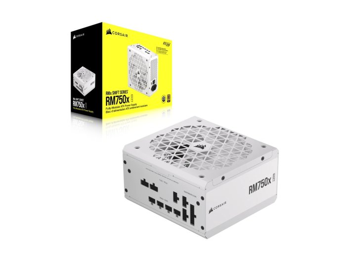 *CORSAIR RM750X SHIFT80+ GOLD ATX WHITE