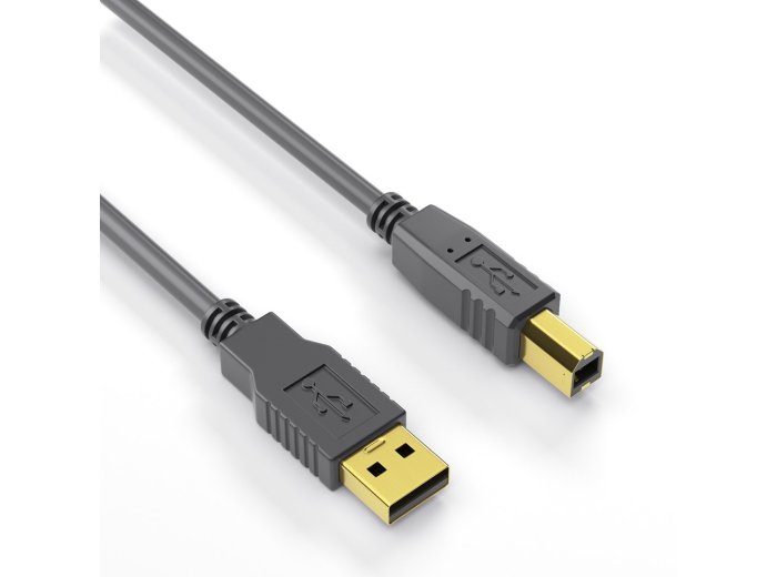 PureLink DS2000-100 kabel USB USB 2.0 10 m USB A USB B 0,48 Gbit/s Czarny