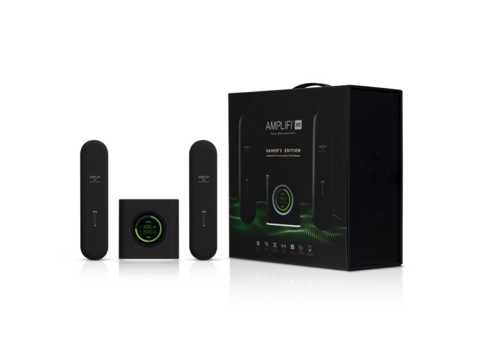 Ubiquiti HD Gamer’s Edition router bezprzewodowy Gigabit Ethernet Dual-band (2.4 GHz/5 GHz) Czarny