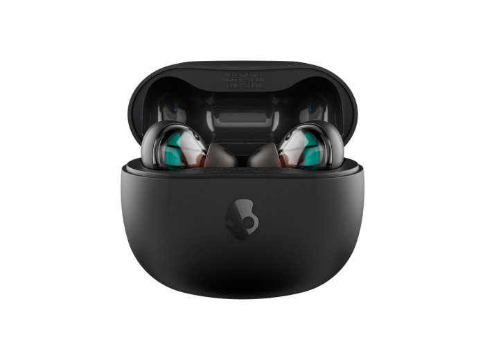 Skullcandy (Czaszka) | Prawdziwe bezprzewodowe słuchawki douszne | KOLEJ | Łączność Bluetooth | Czarny