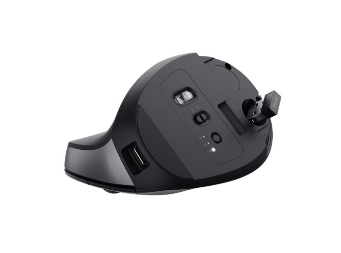 Mysz bezprzewodowa ergonomiczna BAYO+ czarna