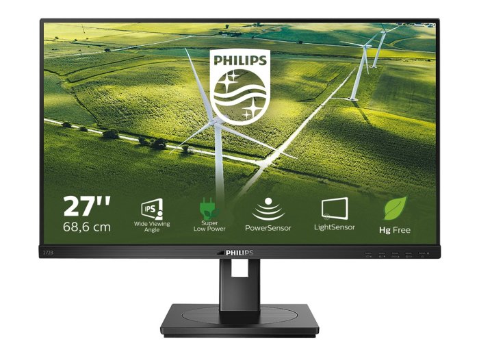 Philips B Line 272B1G/00 LED display 68,6 cm (27") 1920 x 1080 px Full HD Czarny
