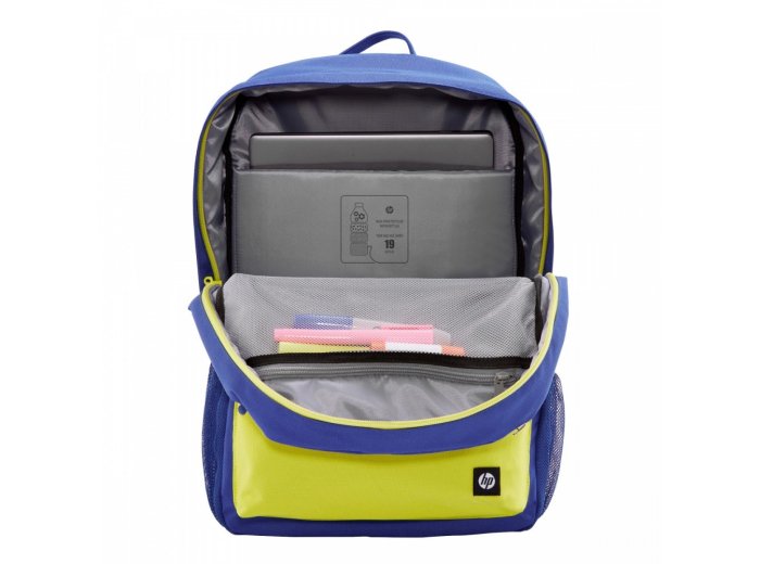 Plecak HP Campus do notebooka 15,6" niebiesko-żółty7J596AA