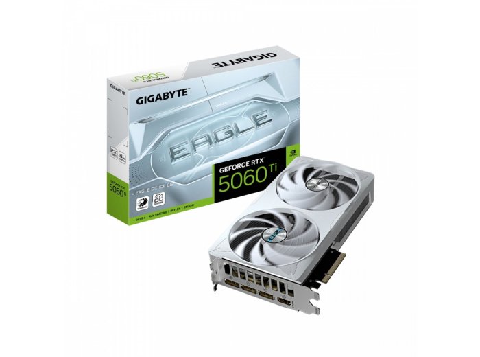 Karta graficzna GeForce RTX 5060 Ti EAGLE OC ICE 8G 128BIT GDDR7 HDMI/3DP