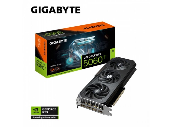 Karta graficzna GeForce RTX 5060 Ti GAMING OC 8G 128BIT GDDR7 HDMI/3DP