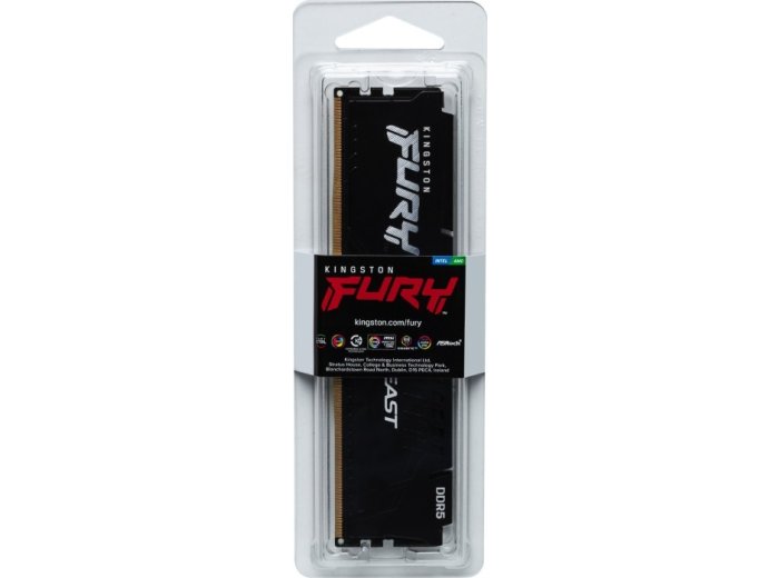 Pamięć DDR5 Fury Beast Black 16GB(1*16GB)/5600 CL40