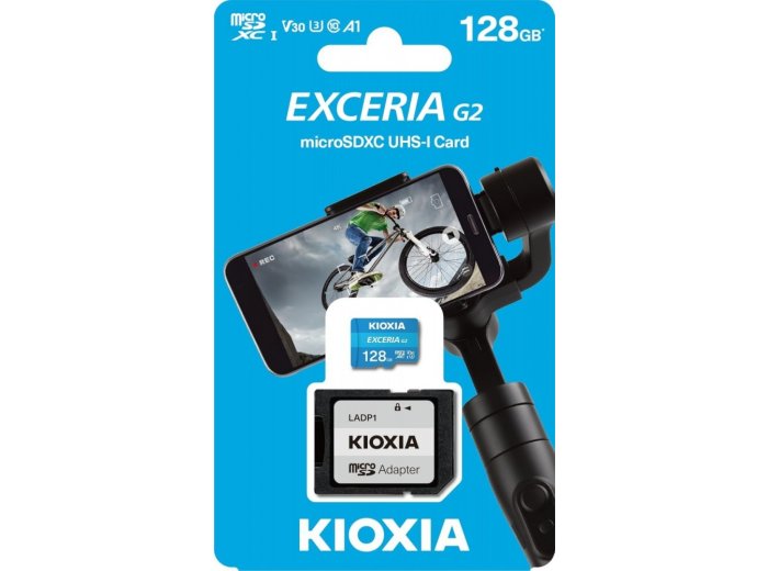 Karta pamięci microSD 128GB Gen2 UHS-I U3 V30 adapter Exceria