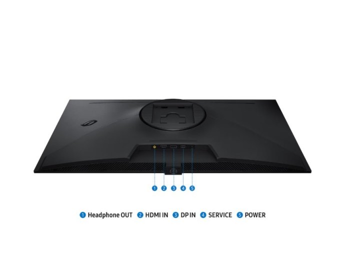 Monitor 32 cale Odyssey G73SH OLED 3840x2160 UHD 16:9 2xHDMI 1xDP 0,03ms 330/165Hz płaski 3Yd2d (LS32HG732SUXEN)