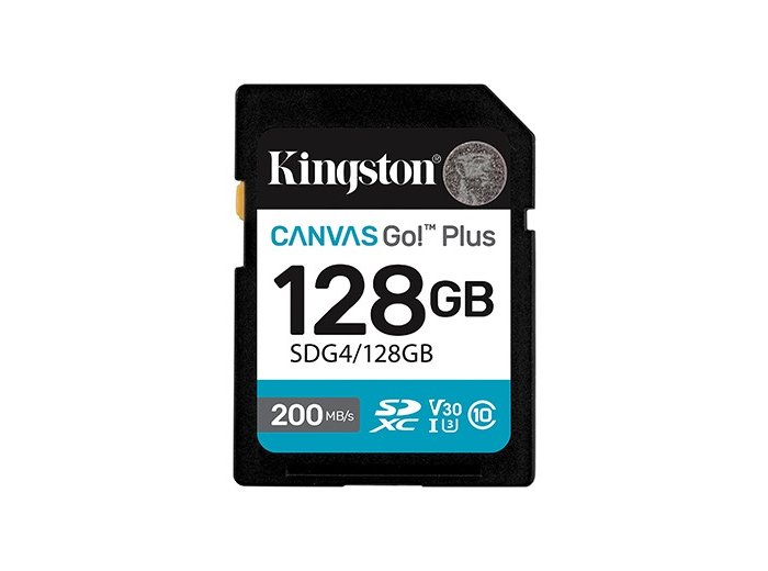 Karta pamięci SD 128GB Canvas Go Plus 200/MB/s C10 U3 V30
