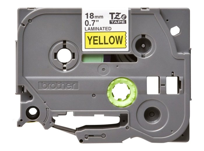 BROTHER TZe641 Taśma Brother 18mm BLACK ON YELLOW