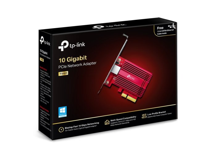 TP-Link TX401 karta sieciowa Wewnętrzny Ethernet 10000 Mbit/s
