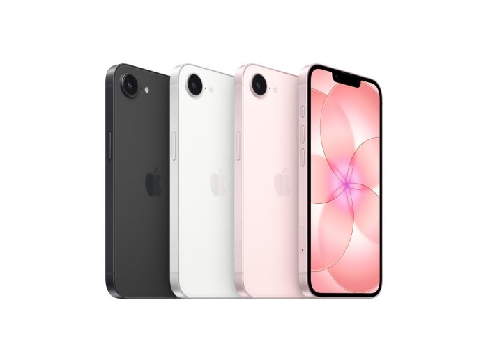 Apple iPhone 17e 15,5 cm (6.1") Dual SIM iOS 26 5G USB Type-C 256 GB Jasnoróżowy