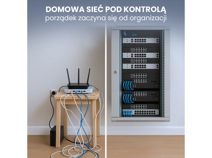 Extralink Szafa rack 12U 600x450 Szara montowana na ścianie