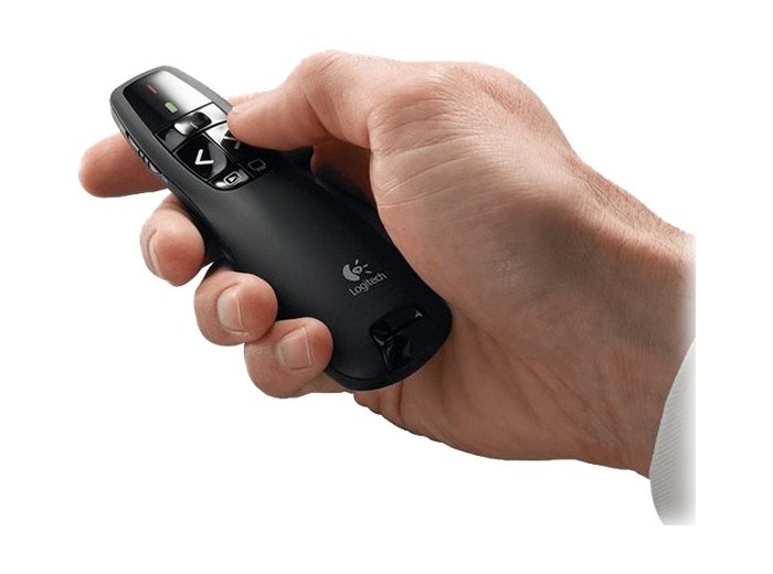 LOGITECH Wireless Presenter R400 Presentation remote control RF