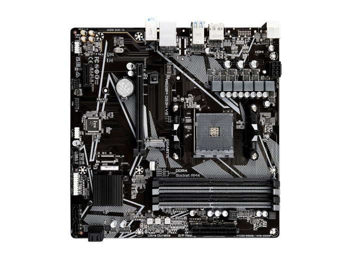 Płyta główna A520M DS3H V2 AM4 4DDR4 HDMI/DP mATX