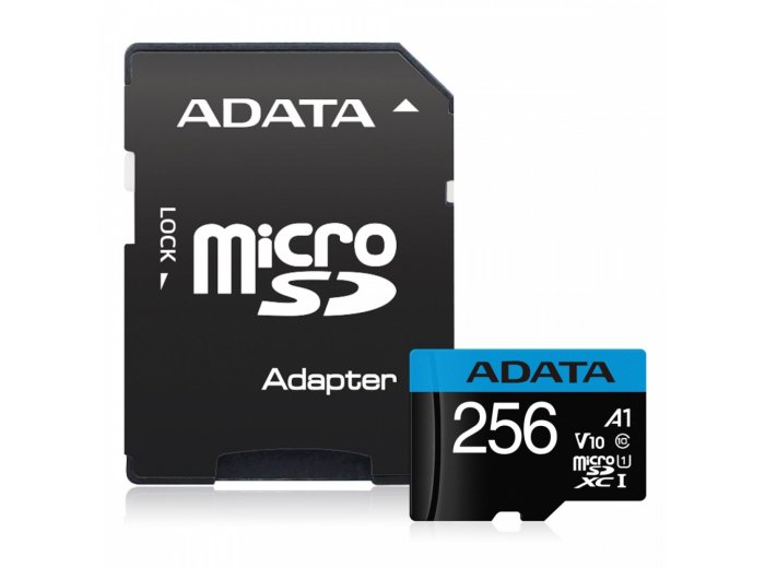 Karta pamięci microSD Premier 256GB UHS1/CL10/A1+adapter