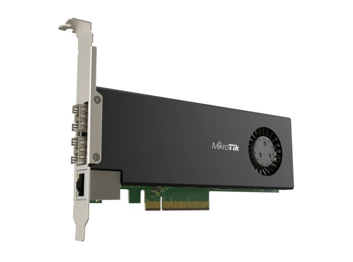 Router Mikrotik CCR2004-1G-2XS-PCIe Total Ethernet Ports:1; Architecture:ARM 64bit; CPU core:4