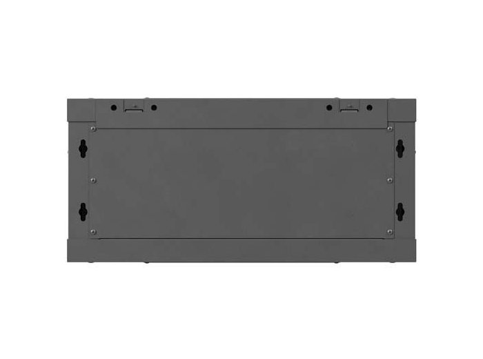 LANBERG SZAFA INSTALACYJNA RACK WISZĄCA 19" 4U 600X600 CZARNA DRZWI METALOWE (FLAT PACK)