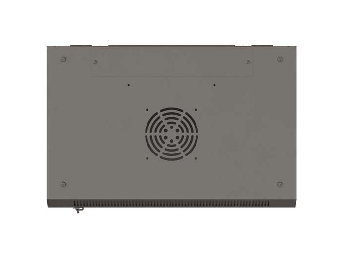 LANBERG SZAFA INSTALACYJNA RACK WISZĄCA 19" 12U 540X350 CZARNA DRZWI PRZESZKLONE (FLAT PACK)