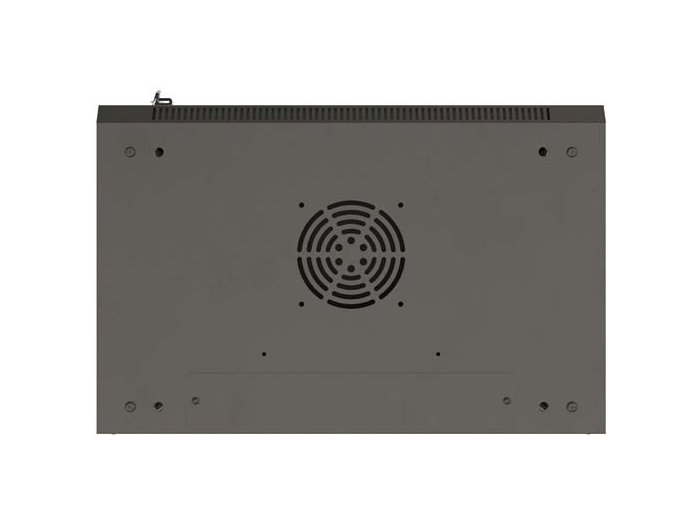 LANBERG SZAFA INSTALACYJNA RACK WISZĄCA 19" 12U 540X350 CZARNA DRZWI PRZESZKLONE (FLAT PACK)