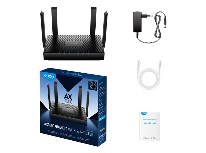 Router Mesh WR3000 Gigabit WiFi AX3000