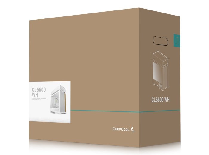 DeepCool CL6600 WH Midi Tower Biały