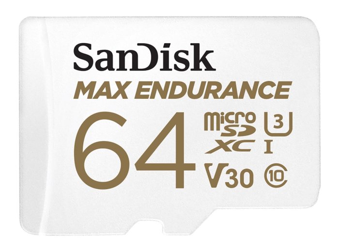 KARTA SANDISK MAX ENDURANCE microSDXC 64GB z adapterem