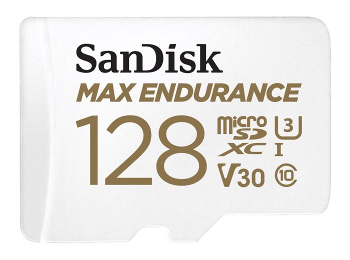 KARTA SANDISK MAX ENDURANCE microSDXC 128GB z adapterem