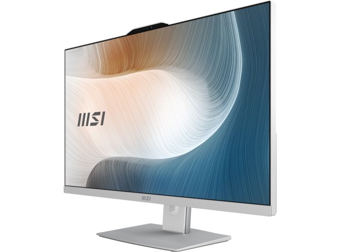 MSI Modern AM272P 1M-1426AT Intel Core 5 120U 68,6 cm (27") 1920 x 1080 px All-in-One PC 16 GB DDR5-SDRAM 512 GB SSD Windows 11 Home Wi-Fi 6E (802.11ax) Biały