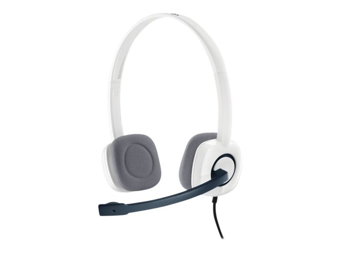 LOGITECH Stereo Headset H150 Headset on-ear wired coconut