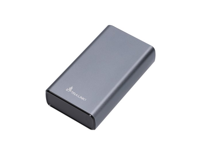Extralink Powerbank EPB-126 20000mAh Srebrny Power bank, 45W PD, USB-C