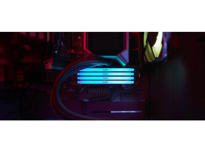 KINGATON DDR4 8GB 3200MT/s CL16 DIMM FURY Beast RGB