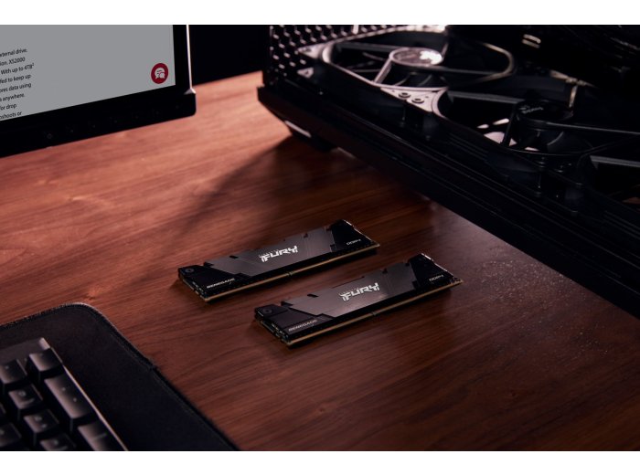 KINGSTON DDR4 16GB 3200MT/s CL16 DIMM FURY Renegade Czarny