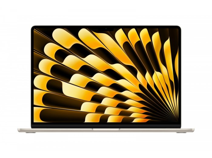 MacBook Air 15.3 cala: M5 10/10, 16GB, 512GB SSD, bez zasilacza - Księżycowa poświata