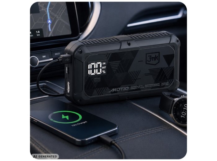 Jump Starter 1500A LED 10000mAh HyperBoost Flow Booster Powerbank