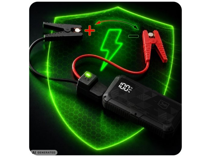 Jump Starter 1500A LED 10000mAh HyperBoost Flow Booster Powerbank