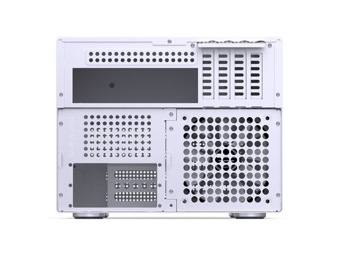 Jonsbo N4 WHITE zabezpieczenia & uchwyty komputerów Micro Tower Biały