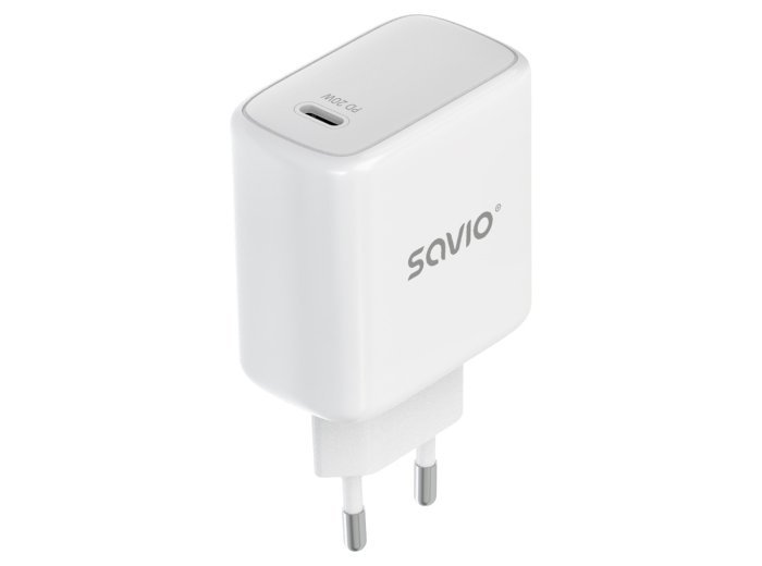 Ładowarka sieciowa 20W Power Delivery 3.0, Biała LA-14