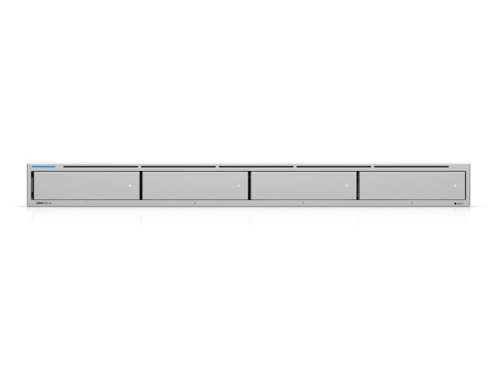 Ubiquiti UNAS-PRO-4 serwer danych NAS Rack (1U) Cortex-A Cortex-A57 16 GB Szary