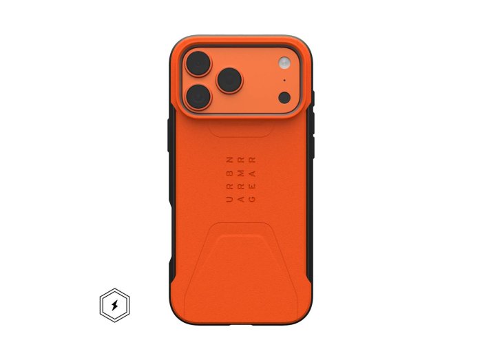 UAG Civilian MagSafe - etui do iPhone 17 Pro Max kompatybilne z MagSafe (orange)