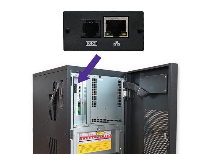 Zasilacz awaryjny UPS 3-fazowy | 20kVA | 16kW | LCD | EPO | SNMP | USB | On-line | Low frequency