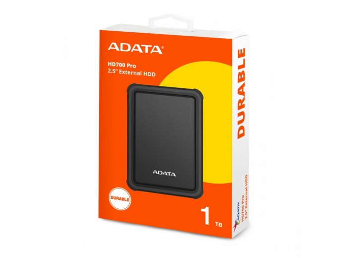 Dysk twardy Durable HD700 Pro 1TB USB3.2 czarny
