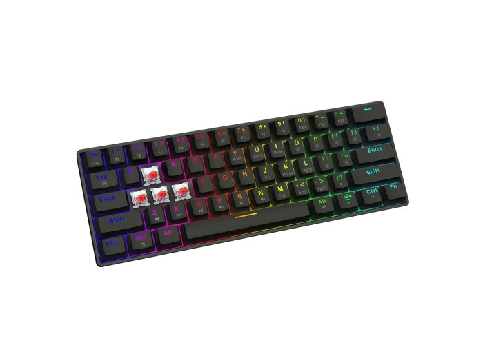 SAVIO KLAWIATURA MECHANICZNA BLACKOUT X2 OUTEMU RED HOT SWAP