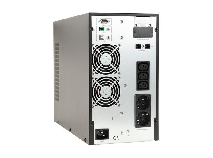 Zasilacz UPS 3000VA On-Line 3xIEC 2xSchuko USB