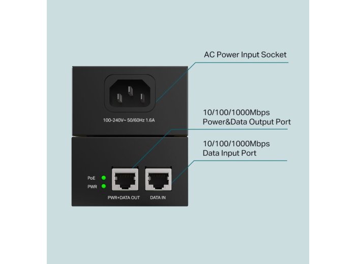 Injector PoE++ POE170S