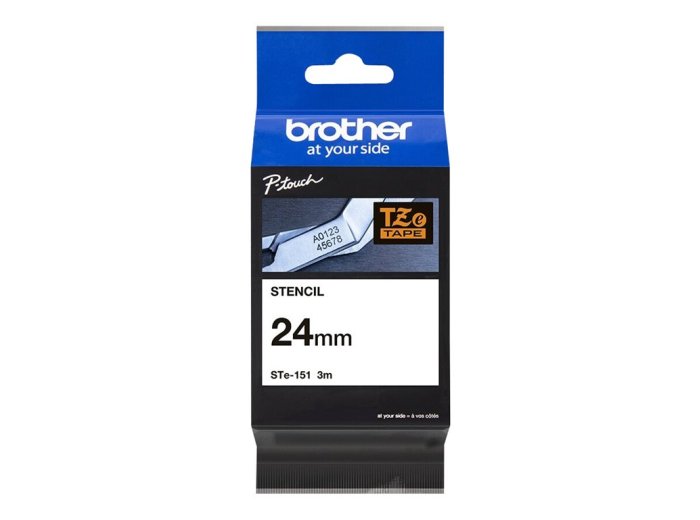 BROTHER STE151 Taśma Brother 24mm STENCIL TAPE