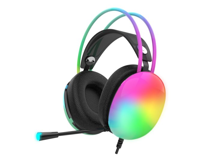 Inca IGK-X8S słuchawki/zestaw słuchawkowy Przewodowa Opaska na głowę Gaming Czarny