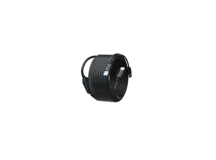 MediaRange MRCS243 kabel USB USB 3.2 Gen 1 (3.1 Gen 1) 10 m 2 x USB A USB A 5 Gbit/s Czarny